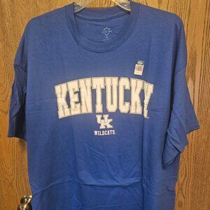 NEW - Men's Royal Kentucky Wildcats Logo T-Shirt - Size 2XL - $35 MSRP